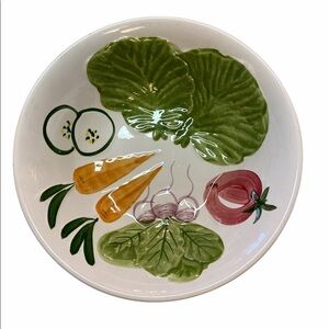 Ironstone China Server Hand Painted